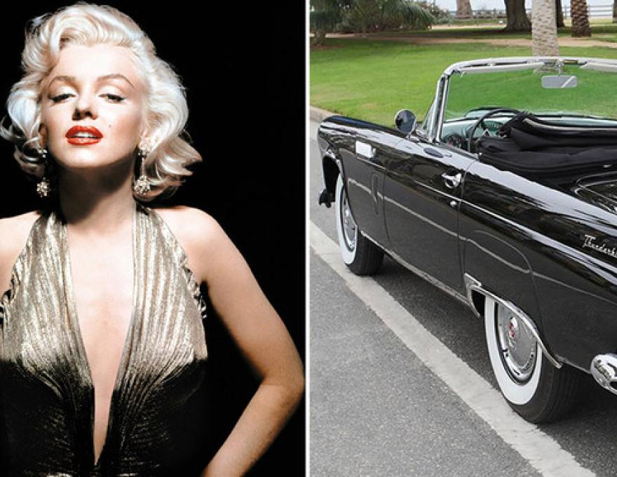 Cabrio van Marilyn Monroe brengt bijna 500.000 dollar op!