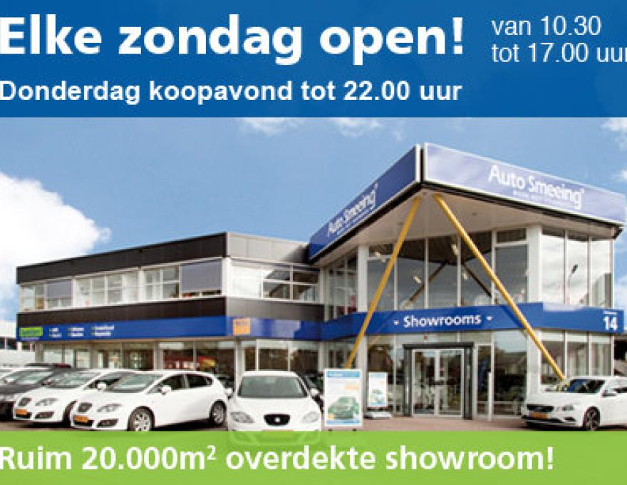 Elke zondag open!