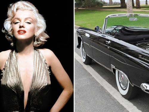 Cabrio van Marilyn Monroe brengt bijna 500.000 dollar op!
