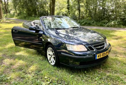 Saab 9-3 vector cabrio met Hirsch tune 